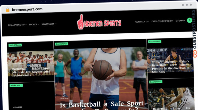Publish Guest Post on kremensport.com