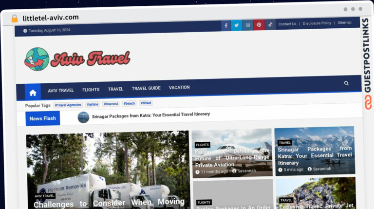 Publish Guest Post on littletel-aviv.com