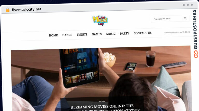 Publish Guest Post on livemusiccity.net