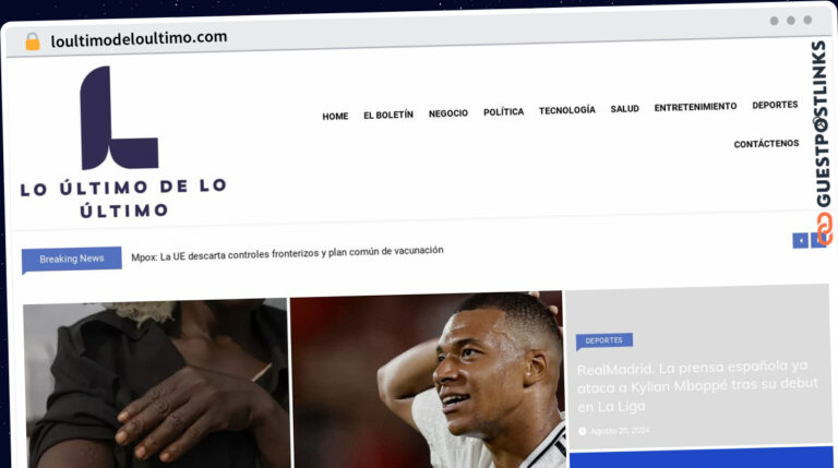 Publish Guest Post on loultimodeloultimo.com