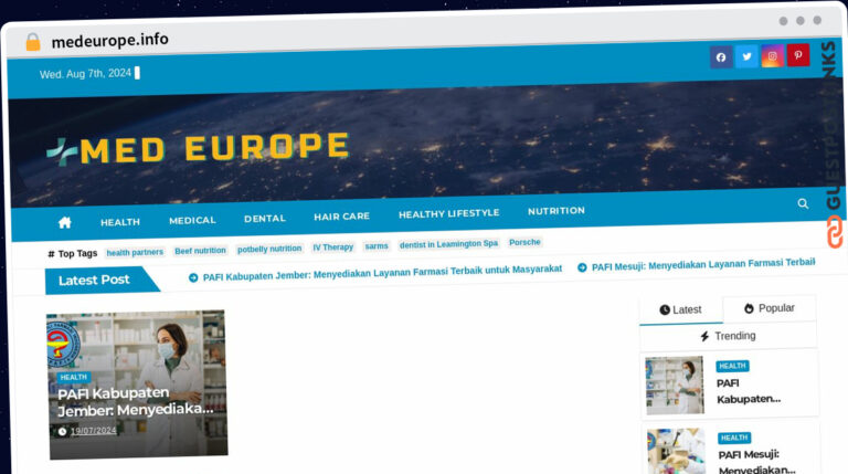Publish Guest Post on medeurope.info