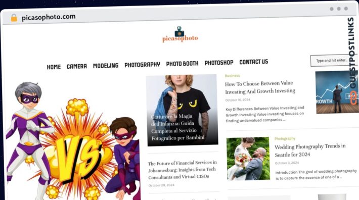 Publish Guest Post on picasophoto.com