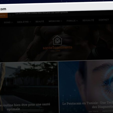 Publish Guest Post on sante5continents.com