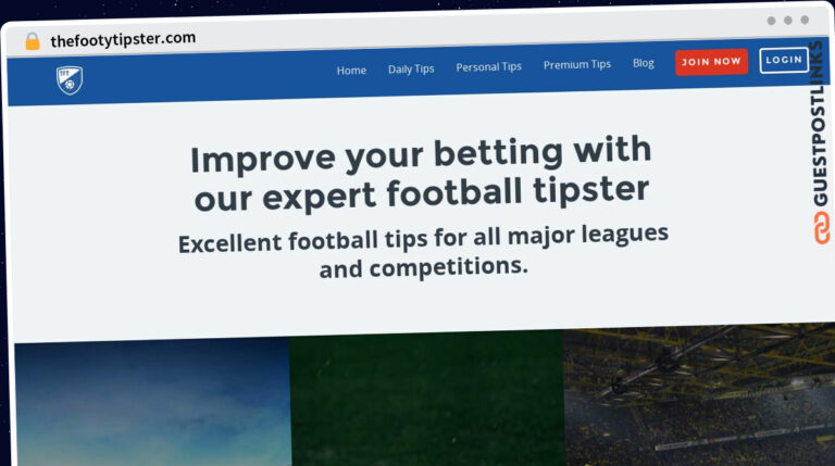 Publish Guest Post on thefootytipster.com
