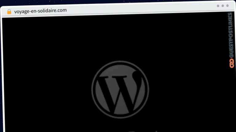 Publish Guest Post on voyage-en-solidaire.com