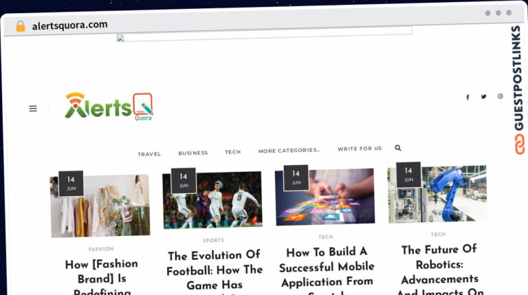 Publish Guest Post on alertsquora.com