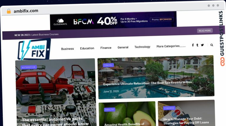 Publish Guest Post on ambifix.com