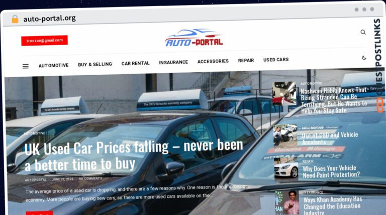 Publish Guest Post on auto-portal.org