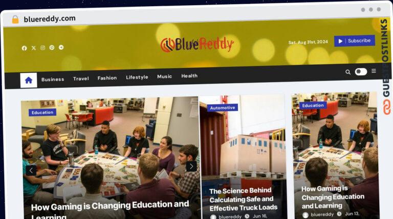 Publish Guest Post on bluereddy.com