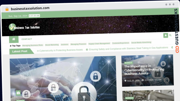Publish Guest Post on businesstaxsolution.com