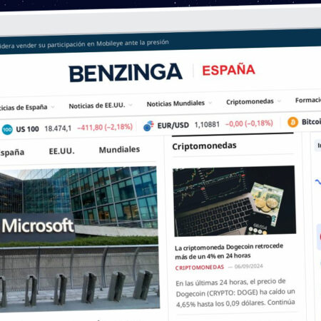 Publish Guest Post on es.benzinga.com