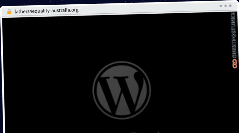 Publish Guest Post on fathers4equality-australia.org
