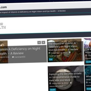 Publish Guest Post on foodsforeyehealth.com