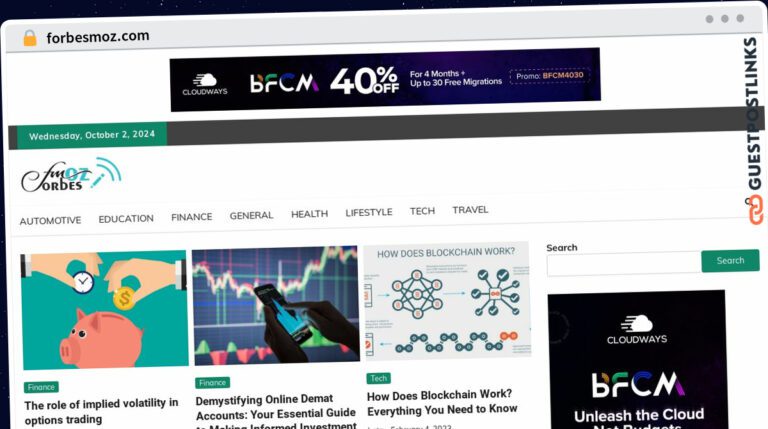 Publish Guest Post on forbesmoz.com