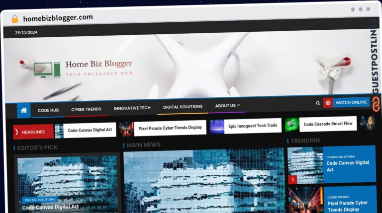 Publish Guest Post on homebizblogger.com
