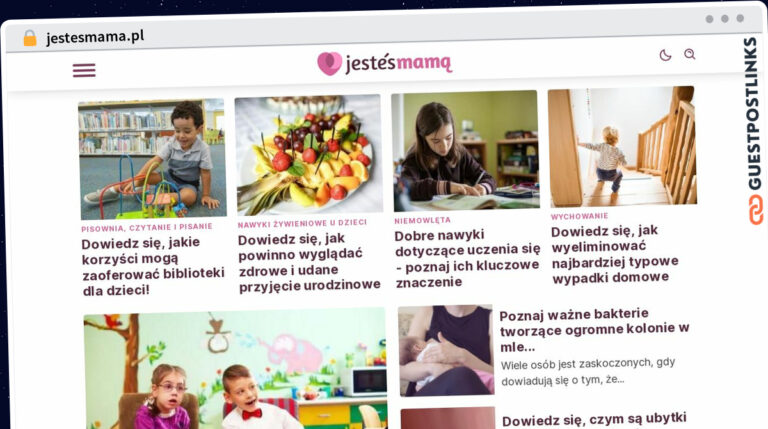 Publish Guest Post on jestesmama.pl
