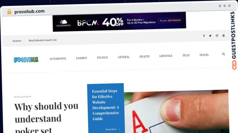 Publish Guest Post on provohub.com