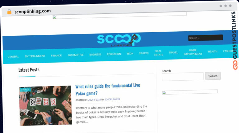 Publish Guest Post on scooplinking.com