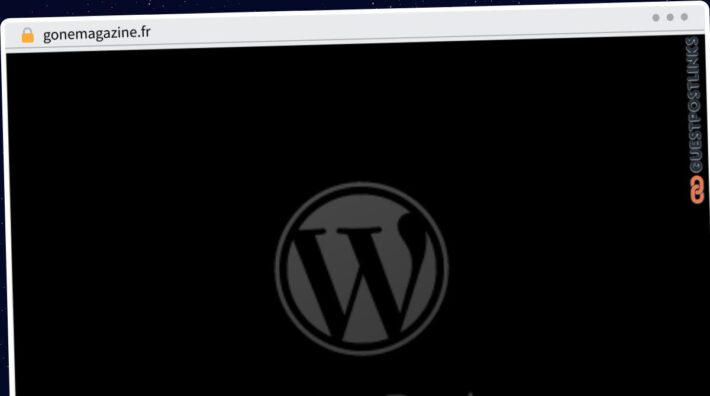 Publish Guest Post on gonemagazine.fr