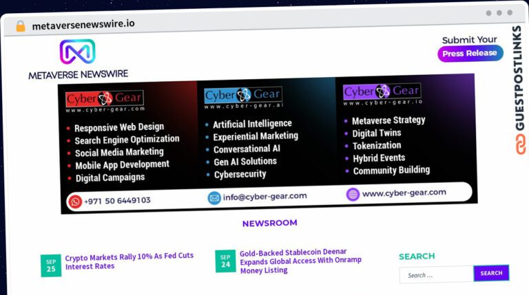 Publish Guest Post on metaversenewswire.io