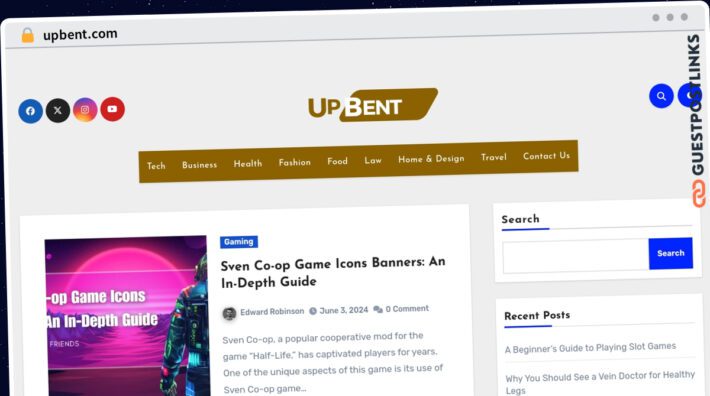 Publish Guest Post on upbent.com
