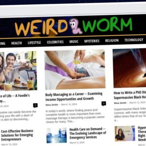 Publish Guest Post on weirdworm.net