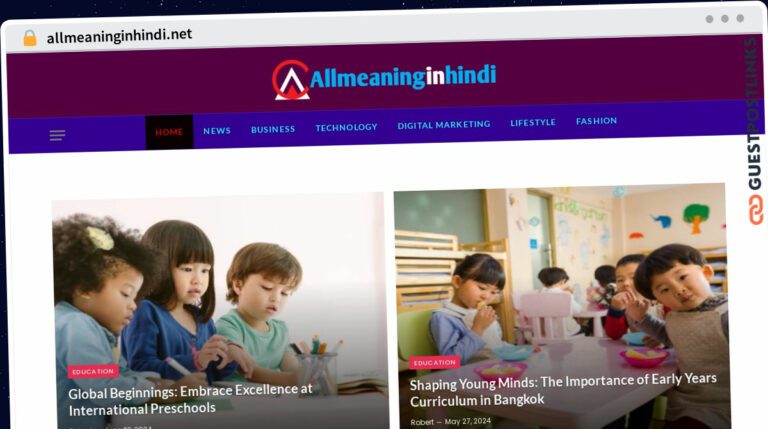 Publish Guest Post on allmeaninginhindi.net