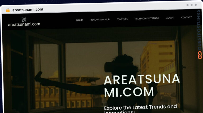Publish Guest Post on areatsunami.com