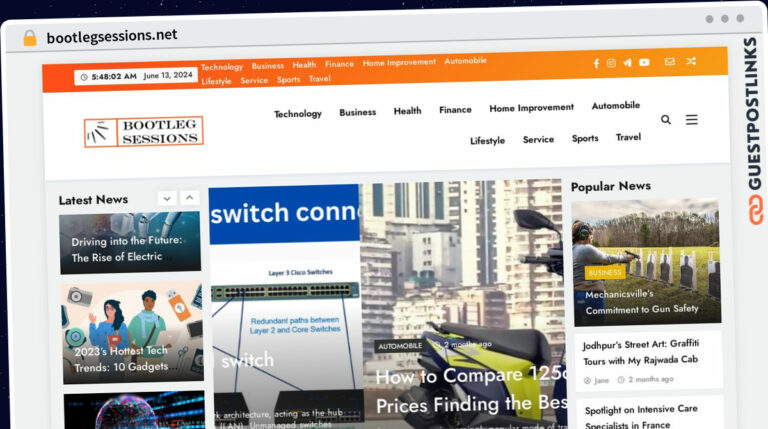 Publish Guest Post on bootlegsessions.net