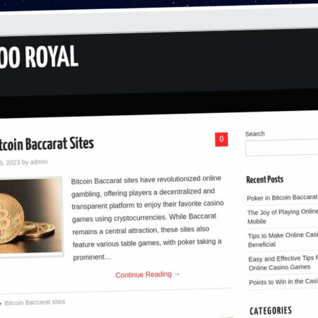 Publish Guest Post on casinooroyal.net