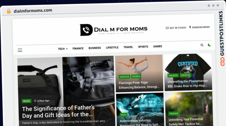 Publish Guest Post on dialmformoms.com
