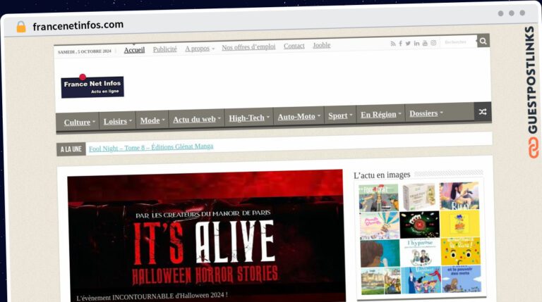 Publish Guest Post on francenetinfos.com