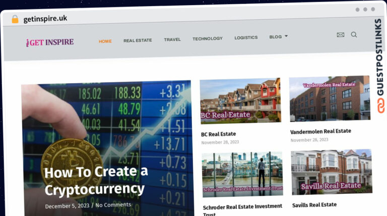 Publish Guest Post on getinspire.uk