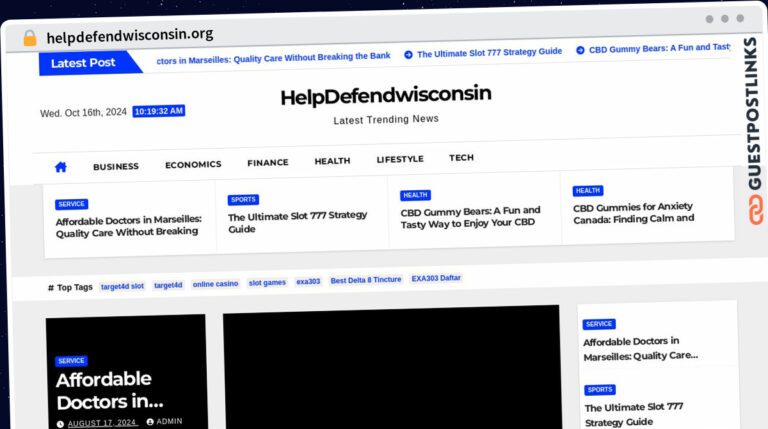 Publish Guest Post on helpdefendwisconsin.org