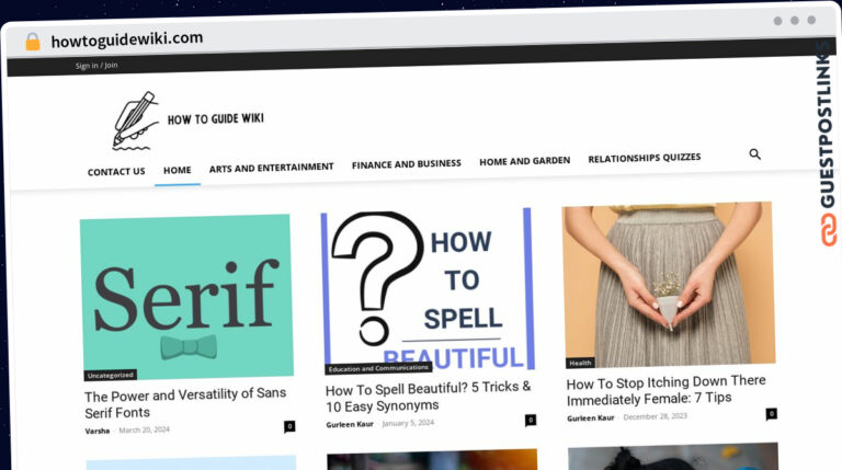 Publish Guest Post on howtoguidewiki.com