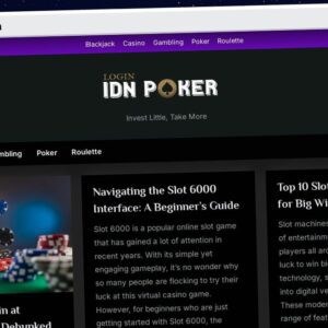 Publish Guest Post on loginidnpoker.com