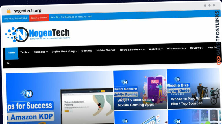 Publish Guest Post on nogentech.org