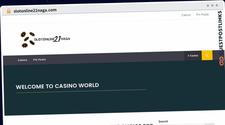 Publish Guest Post on slotonline21naga.com