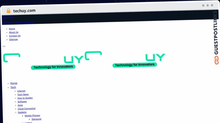 Publish Guest Post on techuy.com