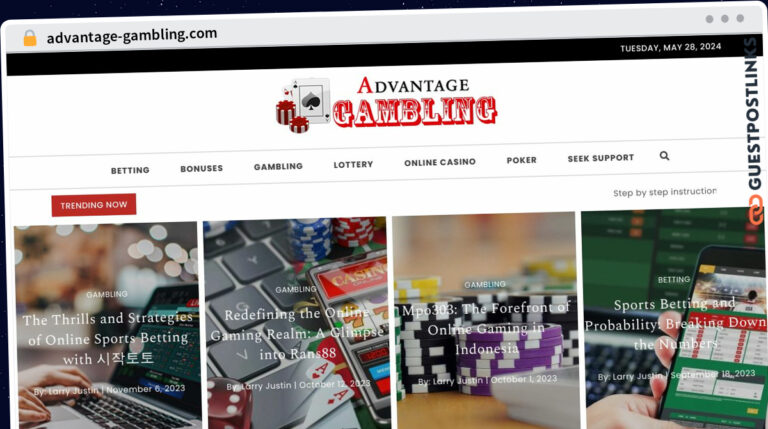 Publish Guest Post on advantage-gambling.com