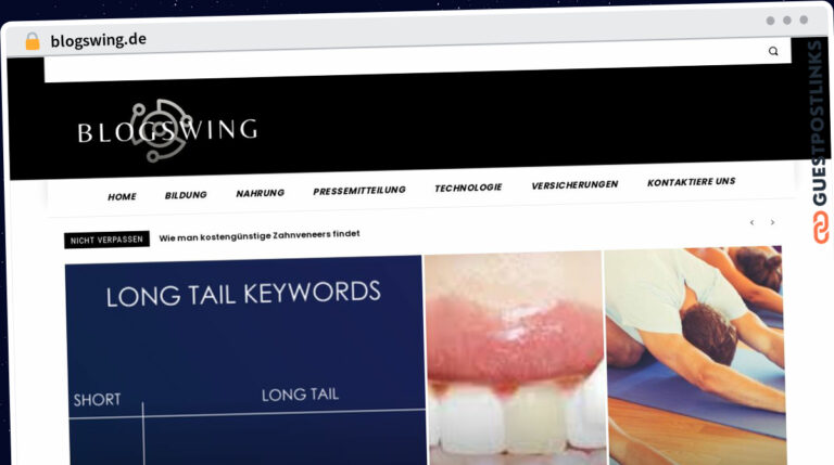 Publish Guest Post on blogswing.de