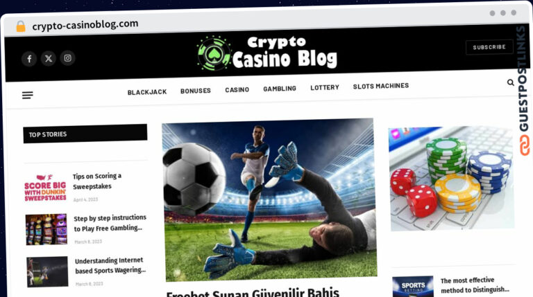 Publish Guest Post on crypto-casinoblog.com