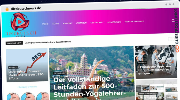 Publish Guest Post on diedeutschnews.de