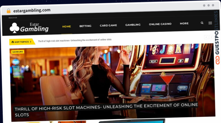 Publish Guest Post on estargambling.com