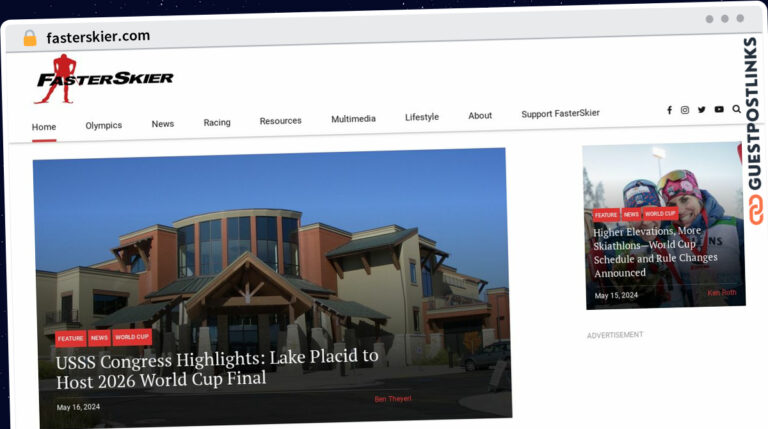 Publish Guest Post on fasterskier.com