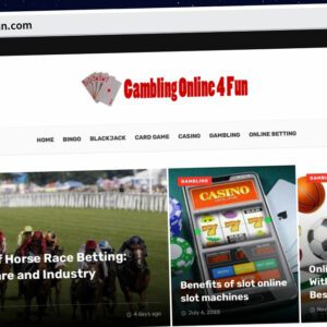 Publish Guest Post on gamblingonline4fun.com