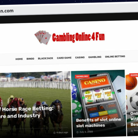 Publish Guest Post on gamblingonline4fun.com
