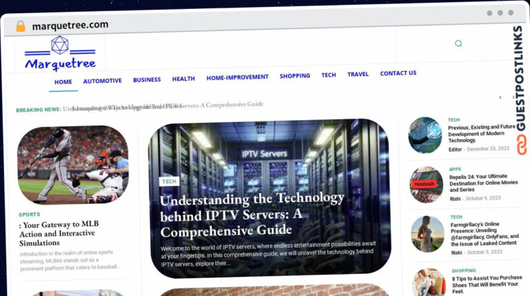 Publish Guest Post on marquetree.com