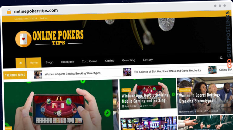 Publish Guest Post on onlinepokerstips.com