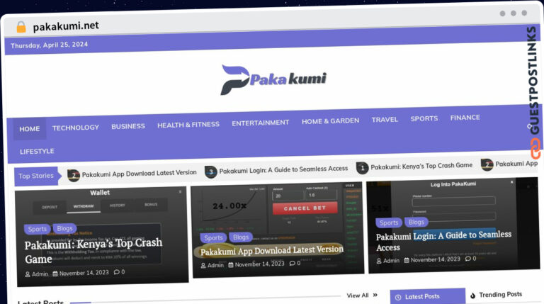Publish Guest Post on pakakumi.net